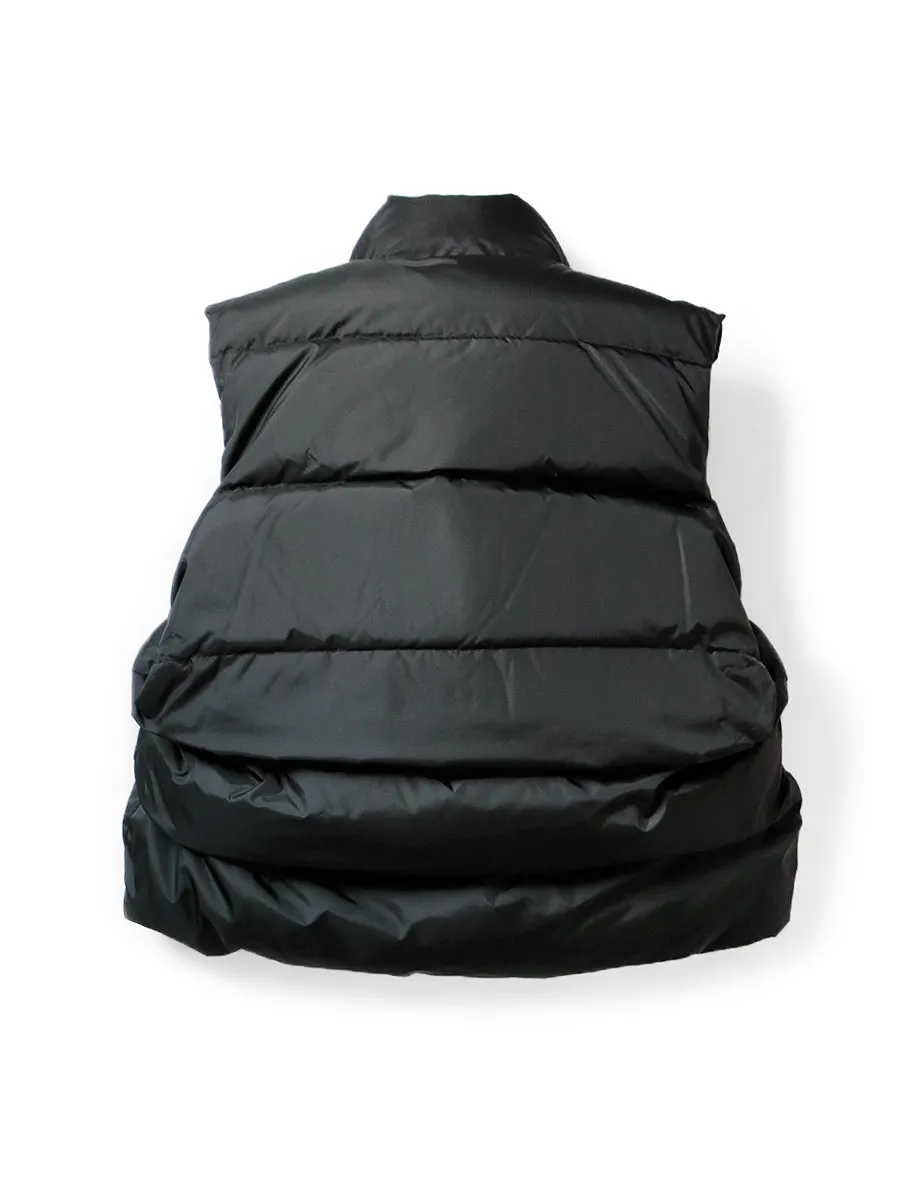 Kapital Kapital Ripstop nylon down Burger-KEEL vest