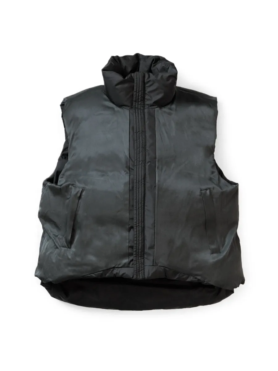 Kapital Kapital Ripstop nylon down Burger-KEEL vest