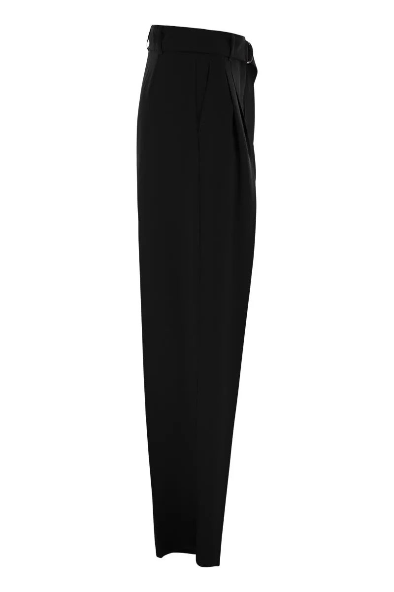 LATINA - FLUID CADY TROUSERS