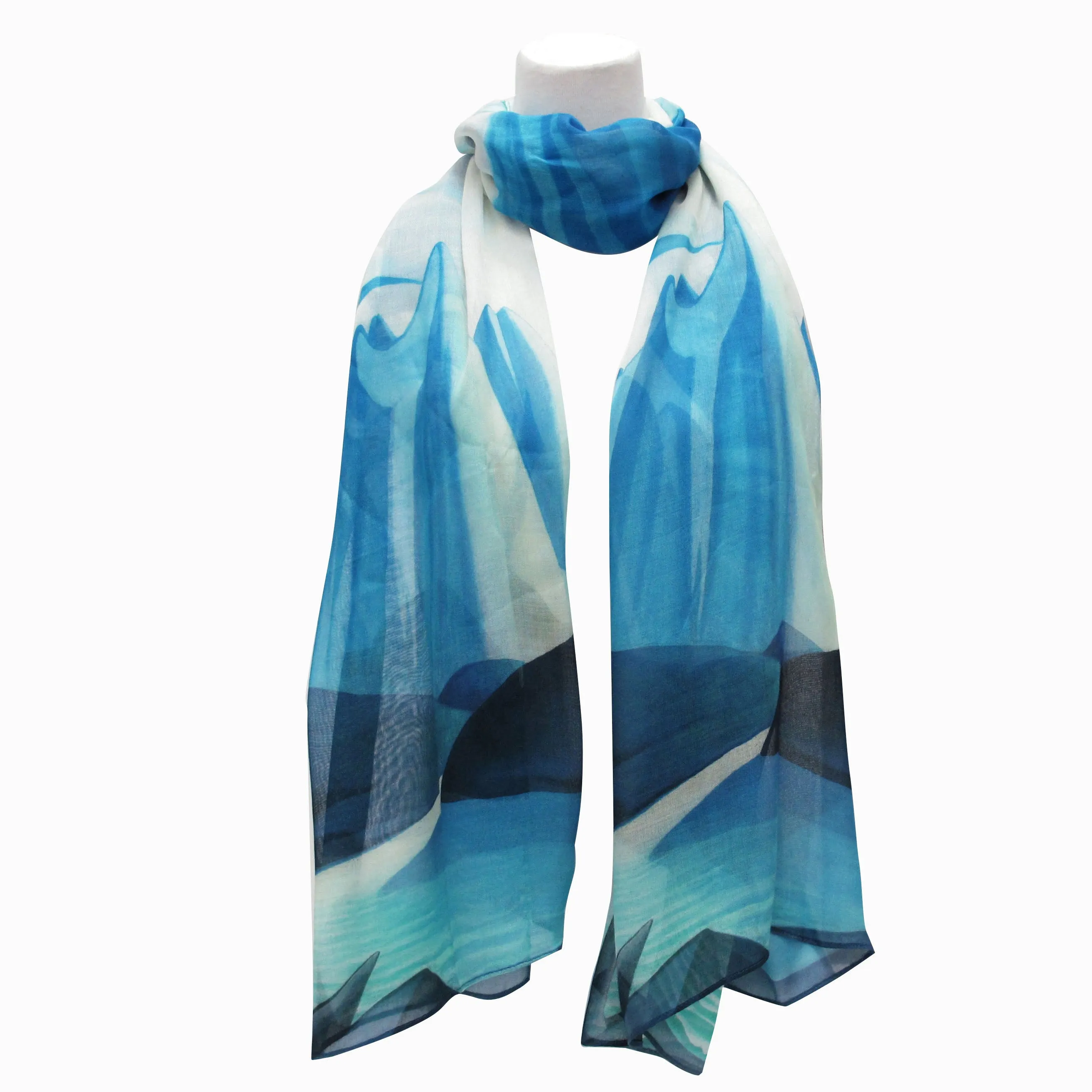 Lawren Harris Lake and Mountains Modal Scarf