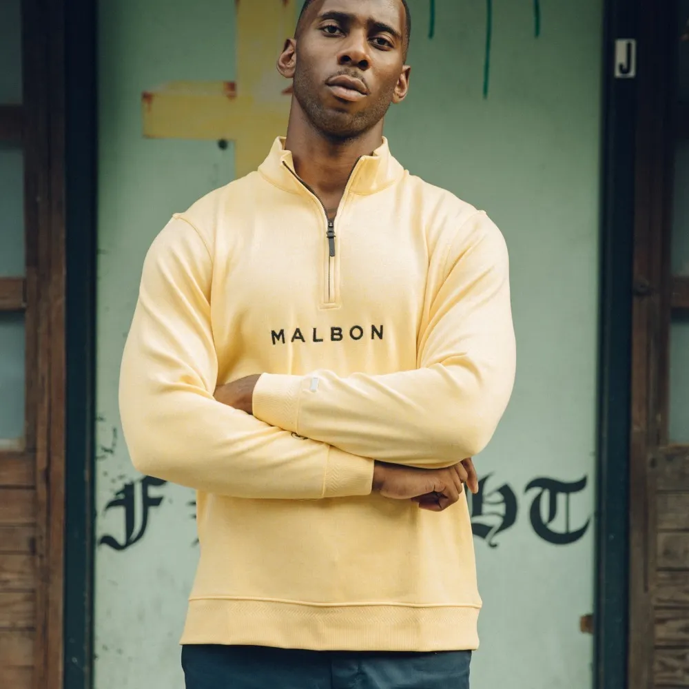 Malbon Golf  |Pullovers Street Style Collaboration Long Sleeves Plain