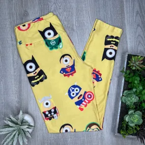 Minions in Costumes Soft Leggings