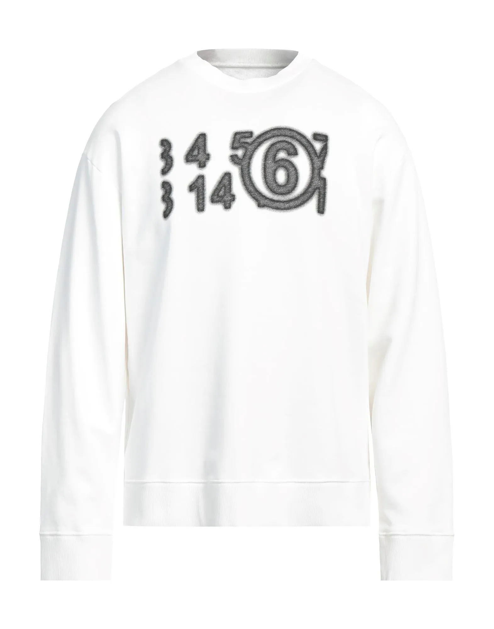 MM6 Maison Margiela  |Crew Neck Pullovers Unisex Long Sleeves Plain Cotton Logo