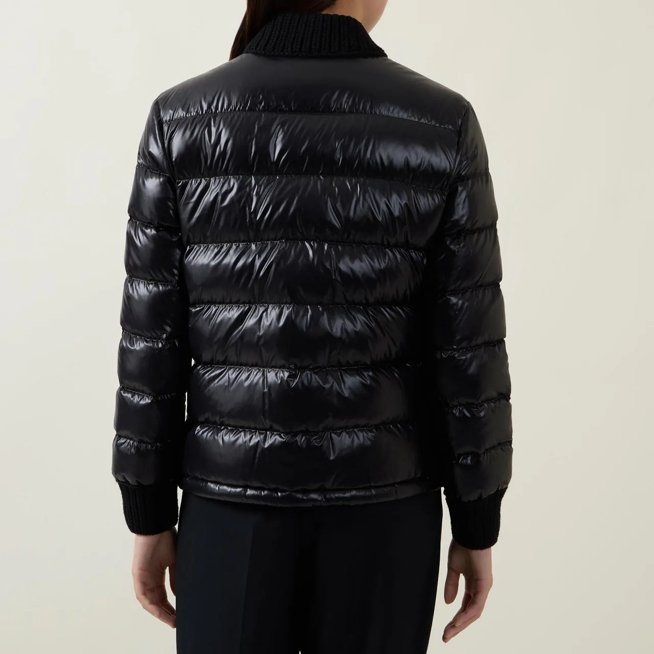 MONCLER Arcelot Quilted Down Jacket - Black