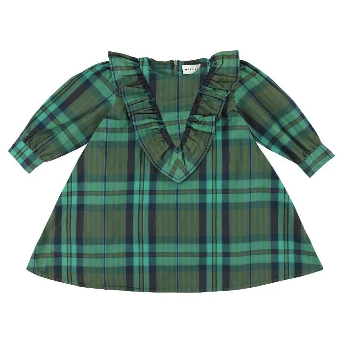 Morley Child Ravie Dress Oldpop Green