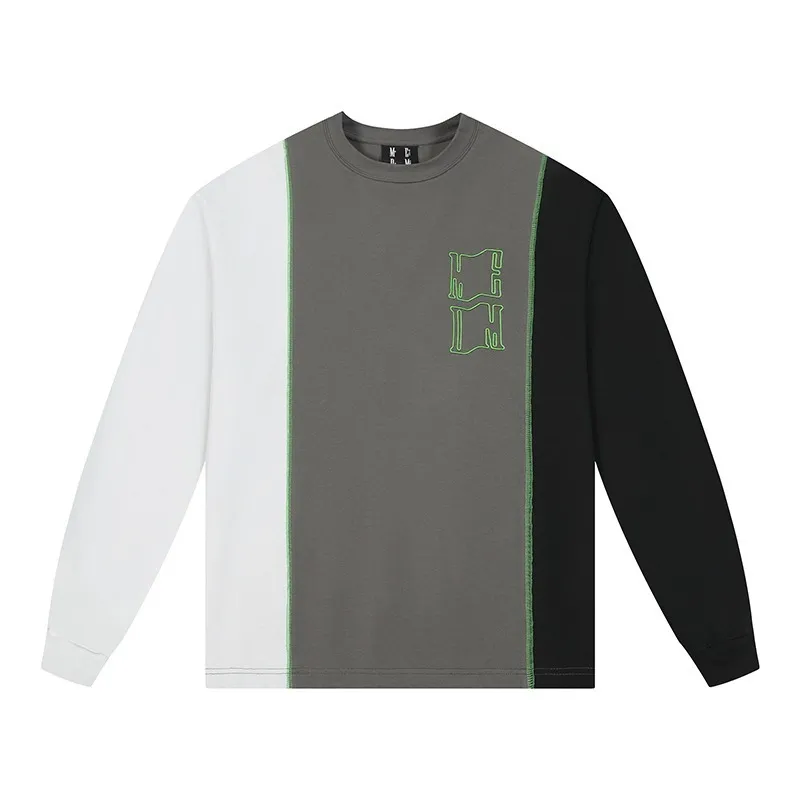 MR. ENJOY DA MONEY  |Street Style Long Sleeves Cotton Long Sleeve T-shirt Logo