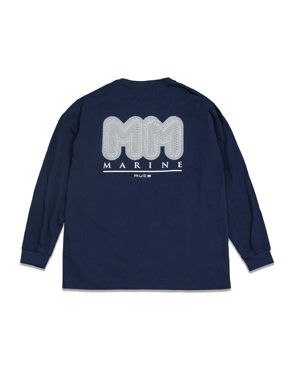 muta  |Crew Neck Street Style Long Sleeves Plain Cotton