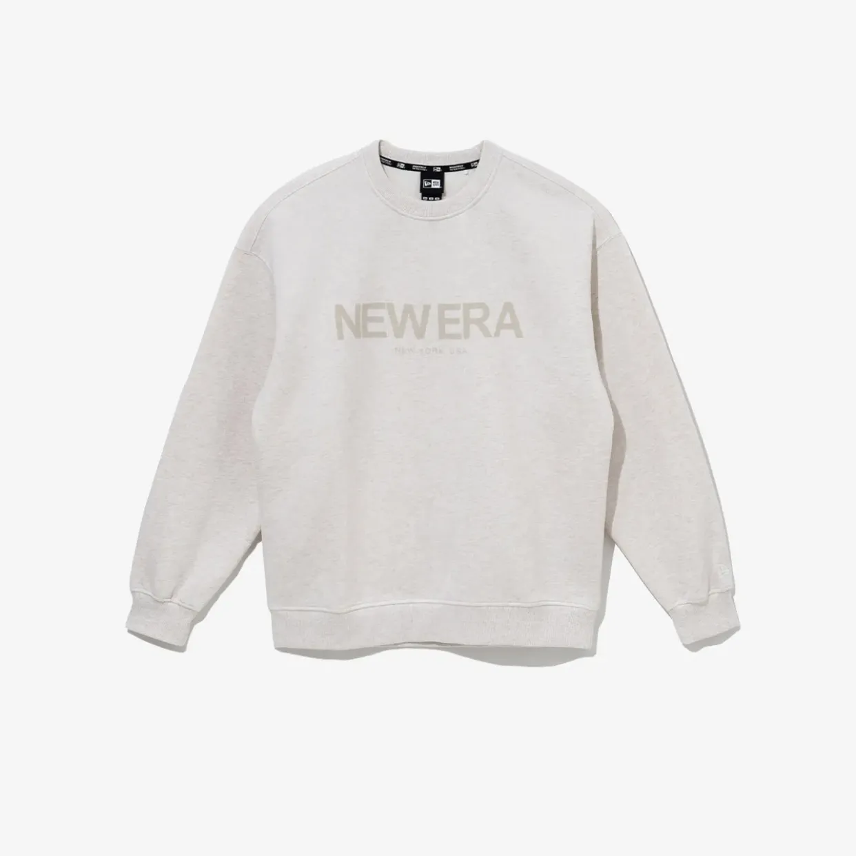 New Era  |Unisex Street Style Long Sleeves Plain Cotton