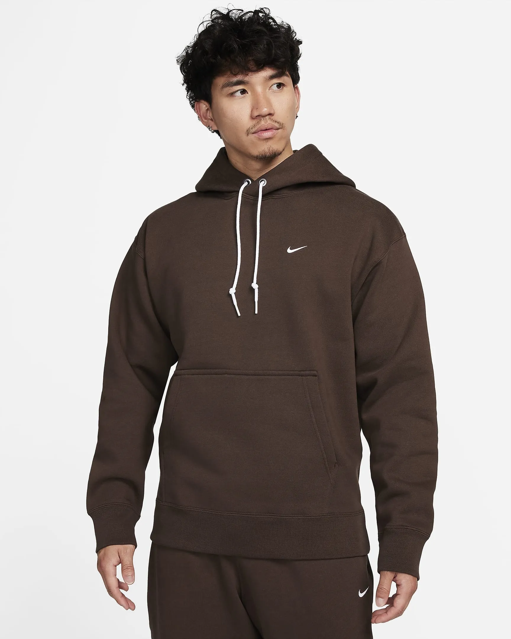 Nike  |Pullovers Unisex Street Style Long Sleeves Plain Cotton Logo