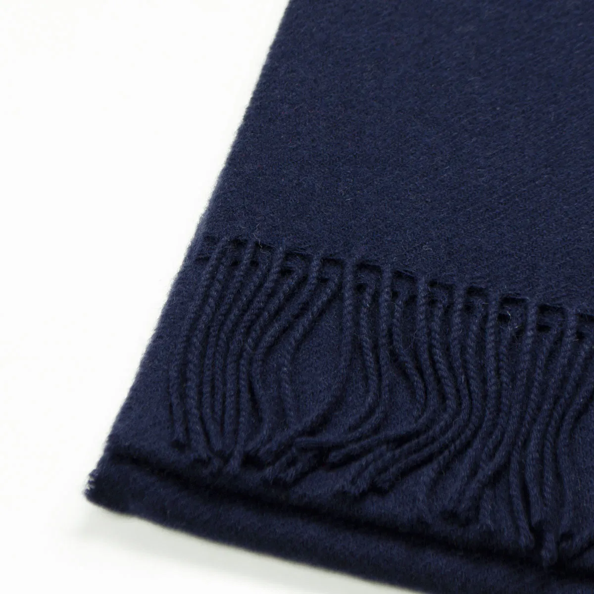 Norse Projects x Johnstons Lambswool Scarf - Navy