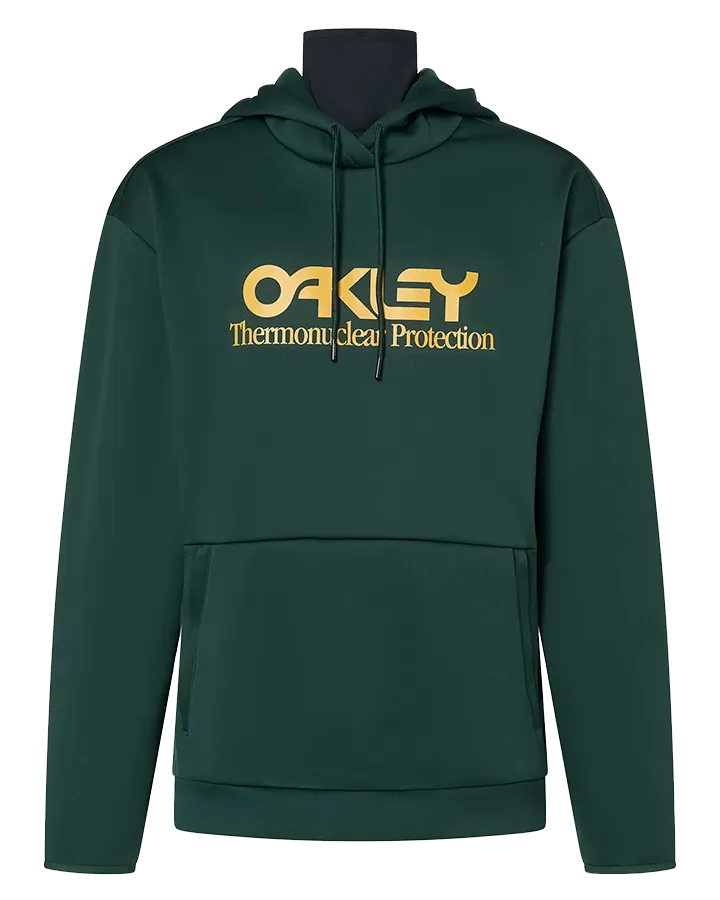 Oakley Rider Long 2.0 Hoodie - Hunter Green/Amber Yellow