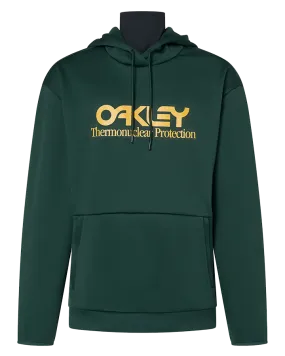 Oakley Rider Long 2.0 Hoodie - Hunter Green/Amber Yellow