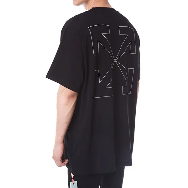 Off-White  |Pullovers Unisex Street Style Plain Cotton Short Sleeves