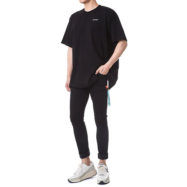 Off-White  |Pullovers Unisex Street Style Plain Cotton Short Sleeves