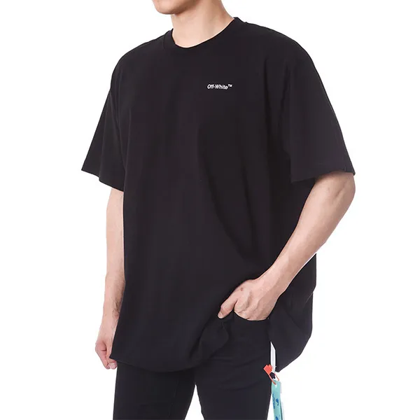 Off-White  |Pullovers Unisex Street Style Plain Cotton Short Sleeves