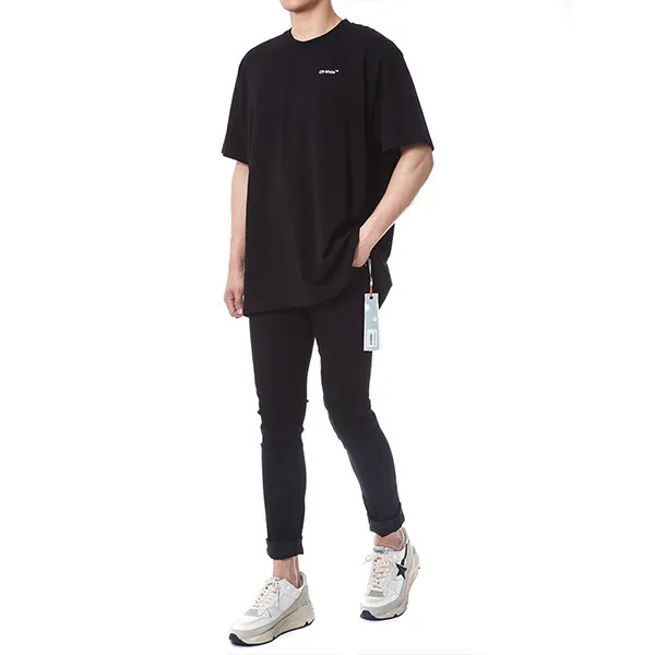 Off-White  |Pullovers Unisex Street Style Plain Cotton Short Sleeves