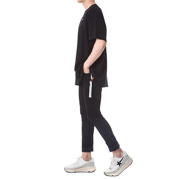 Off-White  |Pullovers Unisex Street Style Plain Cotton Short Sleeves