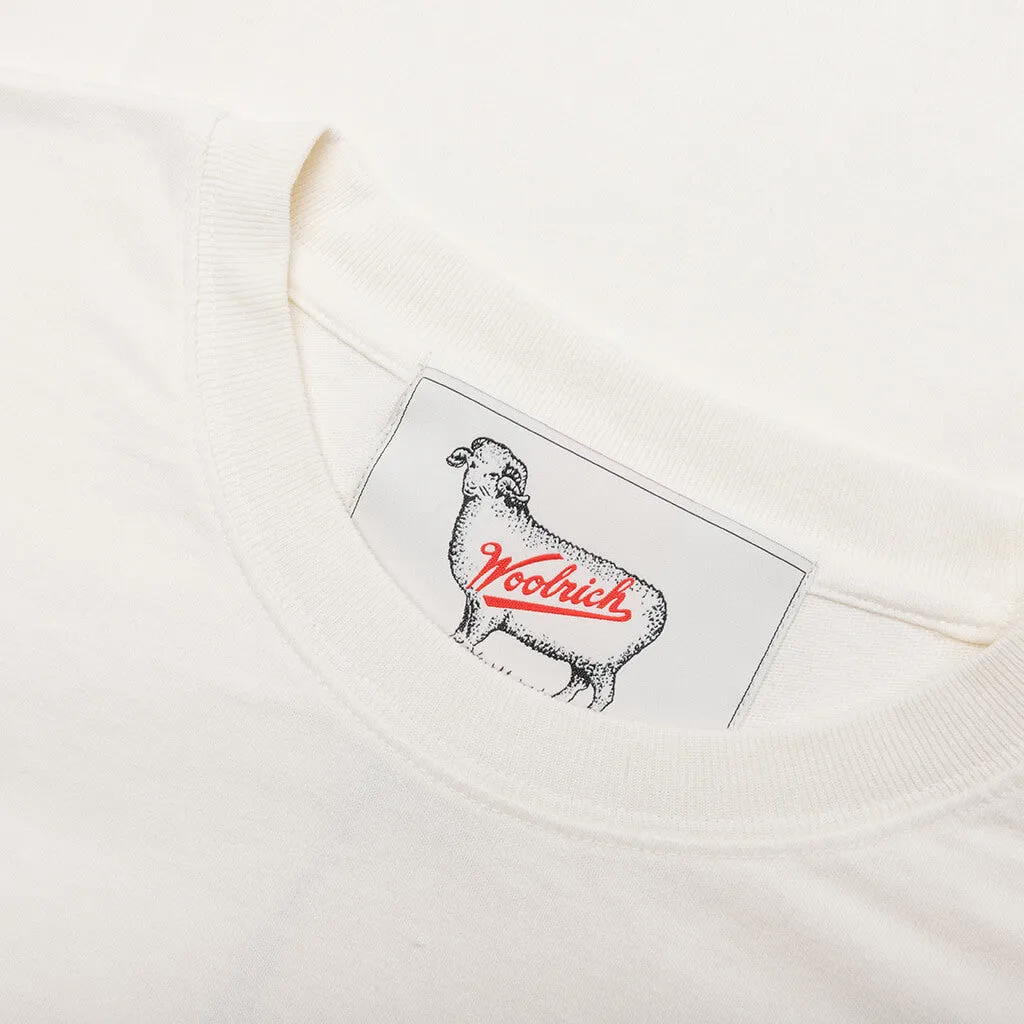 One Of These Days x Woolrich L/S Pocket Tee - Bone