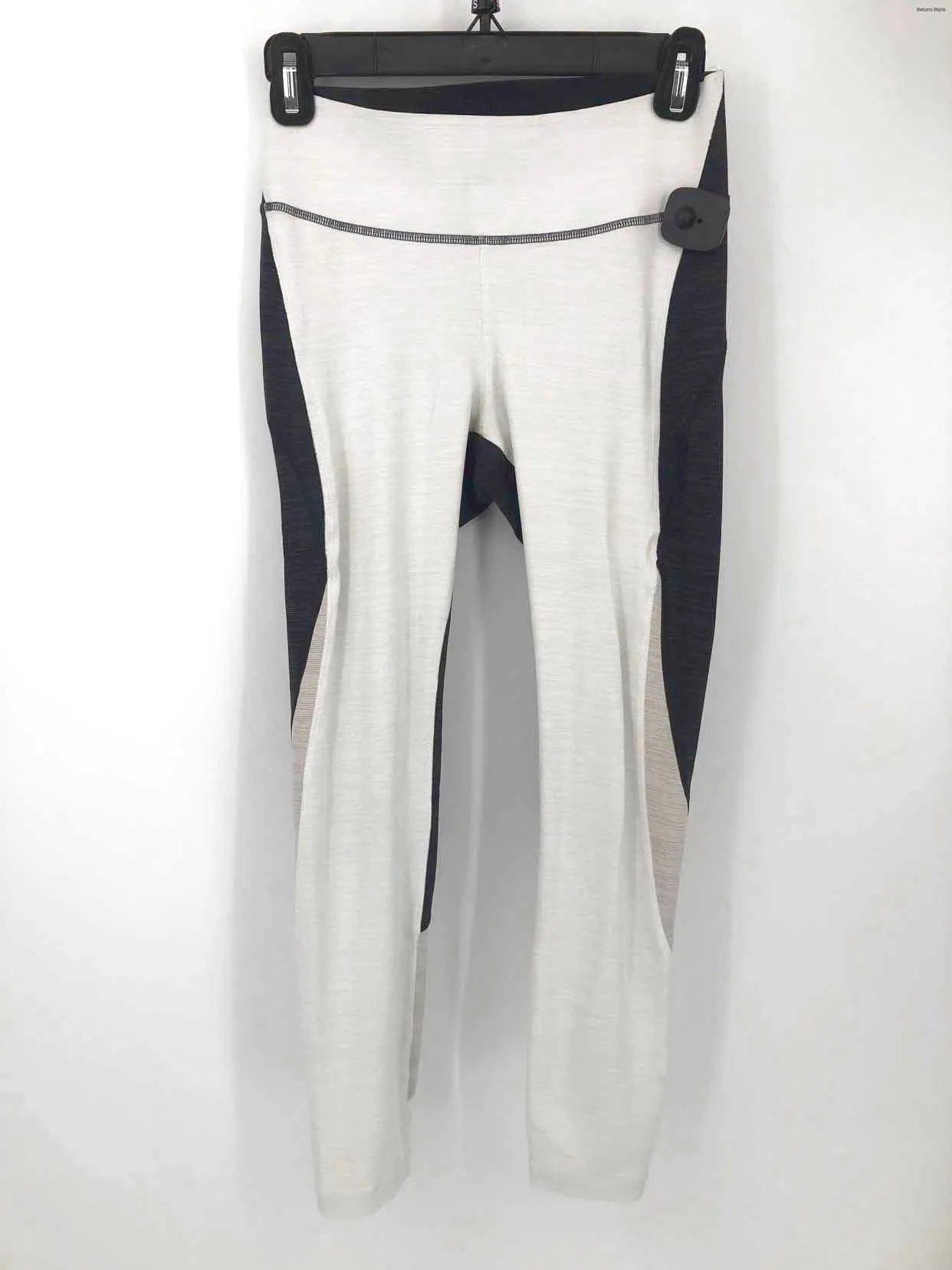 OUTDOOR VOICES White Black Legging Size SMALL (S) Activewear Bottoms