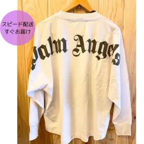 Palm Angels  |Unisex Street Style Long Sleeves Plain Cotton