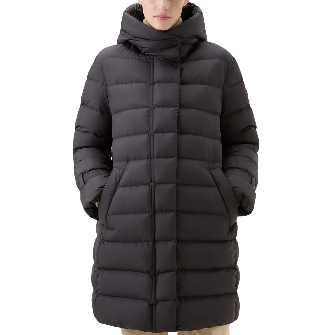 PARKA ELLIS Donna Nero