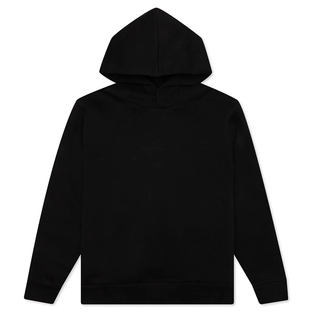 Pink Label Hooded Sweatshirt - Black