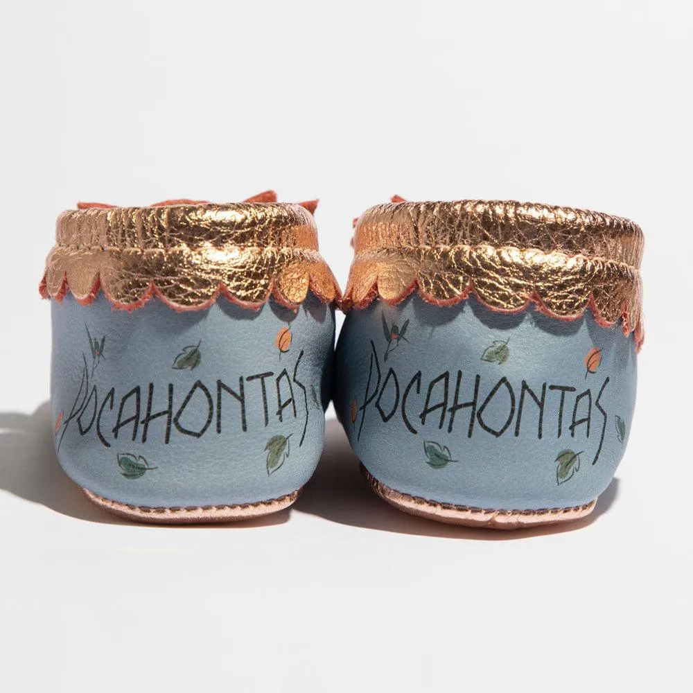 Pocahontas Bow Baby Shoe