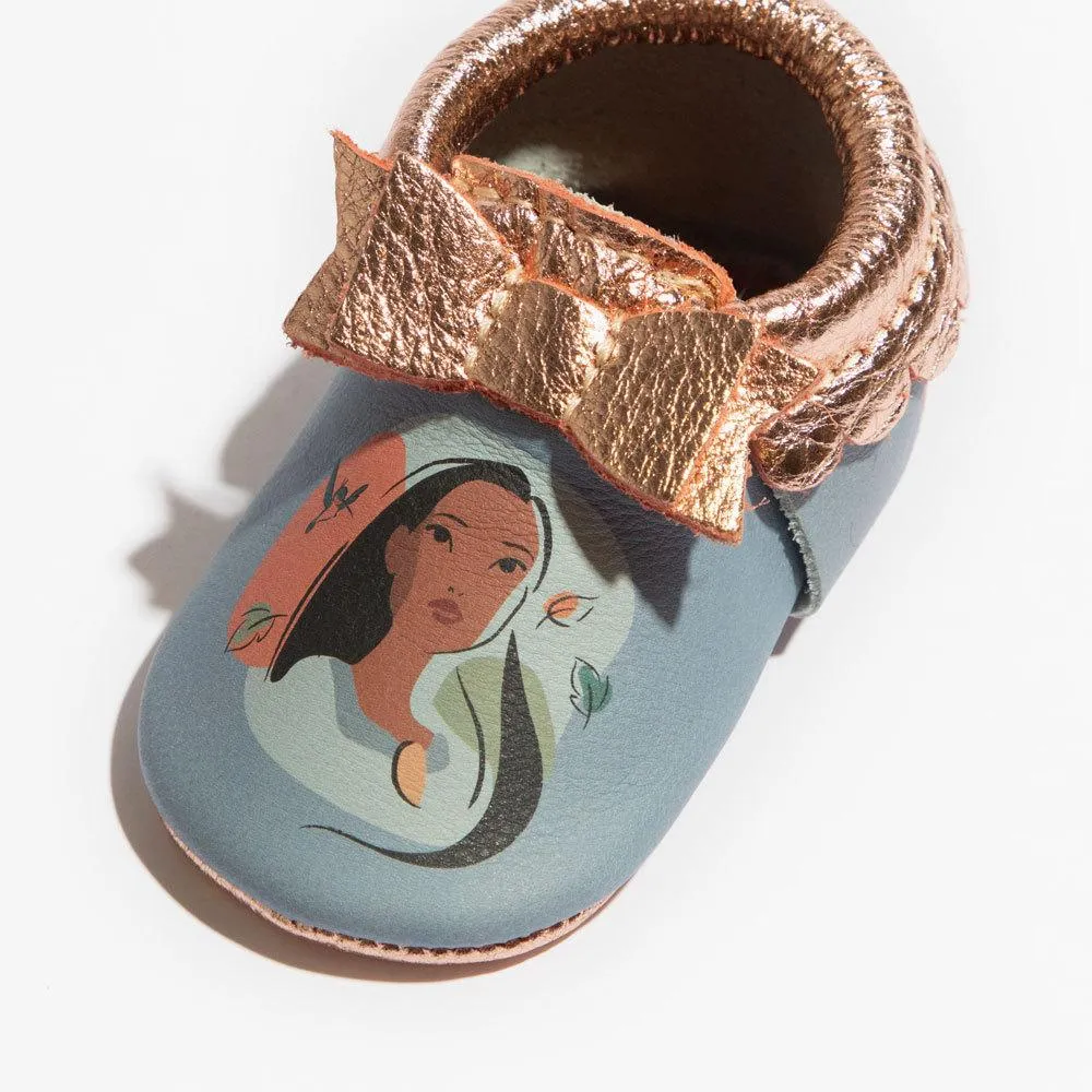 Pocahontas Bow Baby Shoe