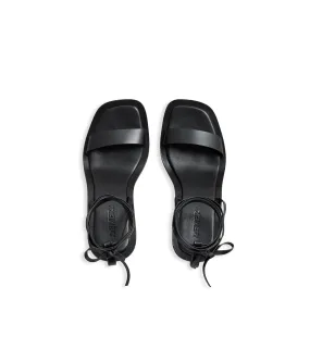 PORTER HEELED SANDAL- BLACK