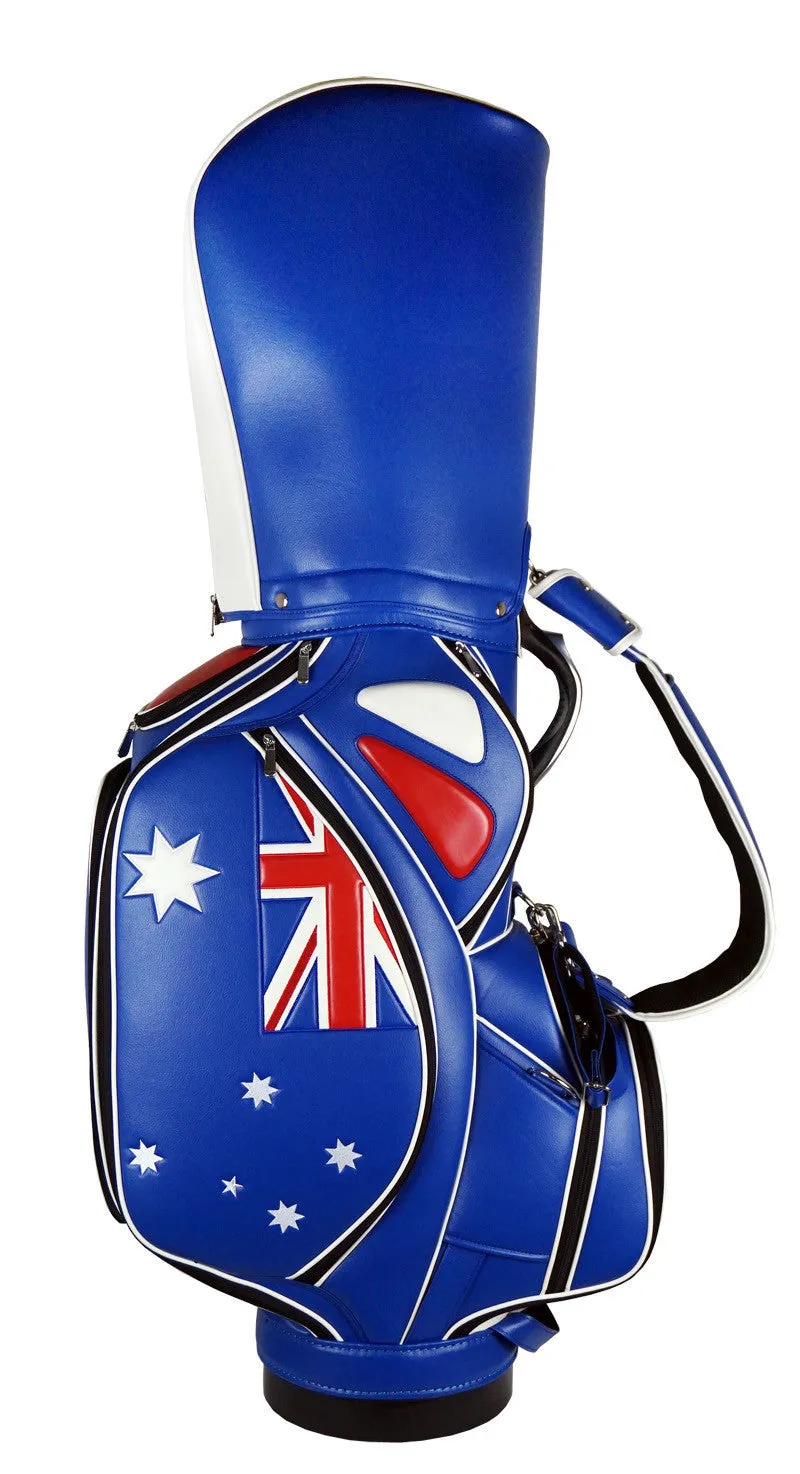 Premium Custom Aussie Flag Tour Staff Bag