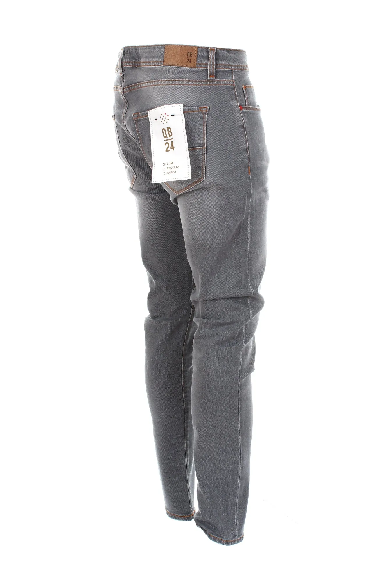 Qb24 Jeans Uomo COCCO