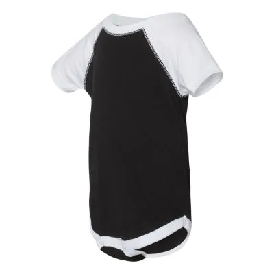 Rabbit Skins Infant Baseball Fine Jersey Bodysuit