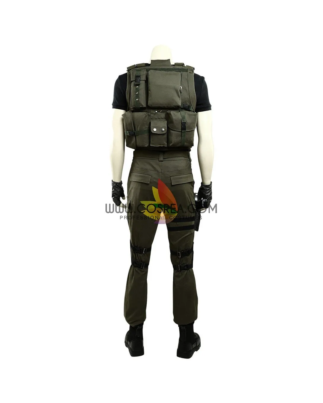 Resident Evil Chris Redfield Cosplay Costume