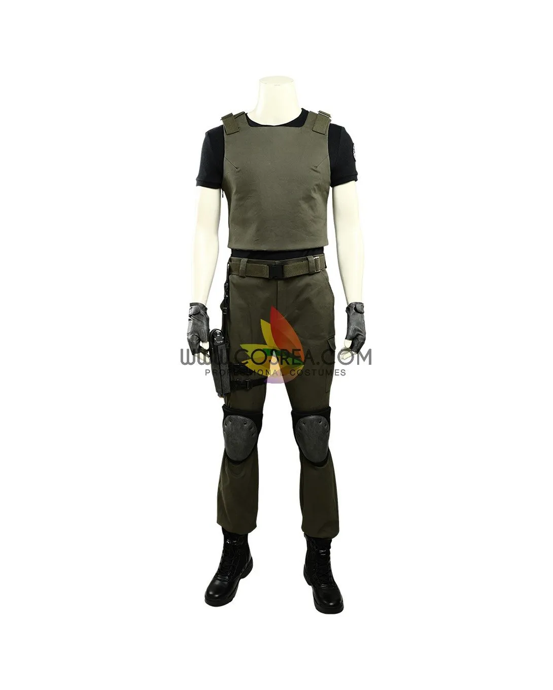 Resident Evil Chris Redfield Cosplay Costume