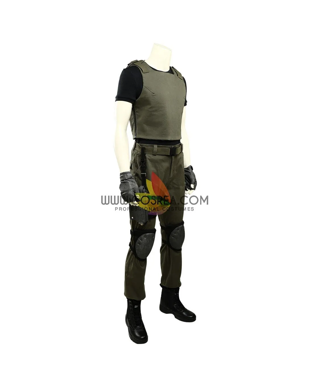 Resident Evil Chris Redfield Cosplay Costume