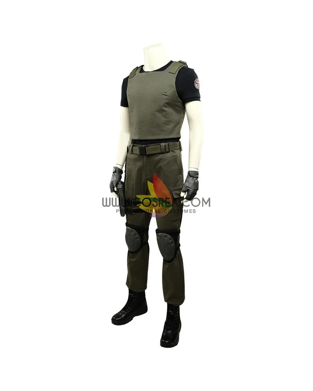 Resident Evil Chris Redfield Cosplay Costume