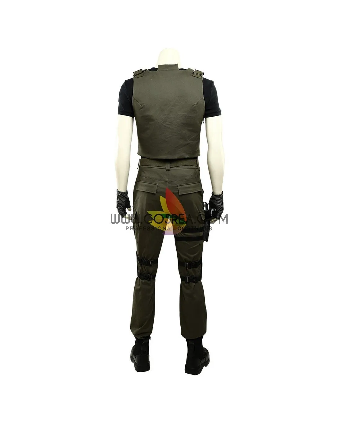 Resident Evil Chris Redfield Cosplay Costume