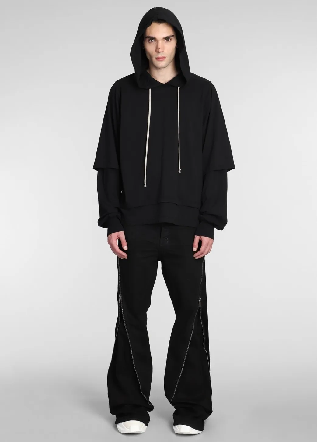 RICK OWENS  |Pullovers Street Style Long Sleeves Plain Cotton Designers