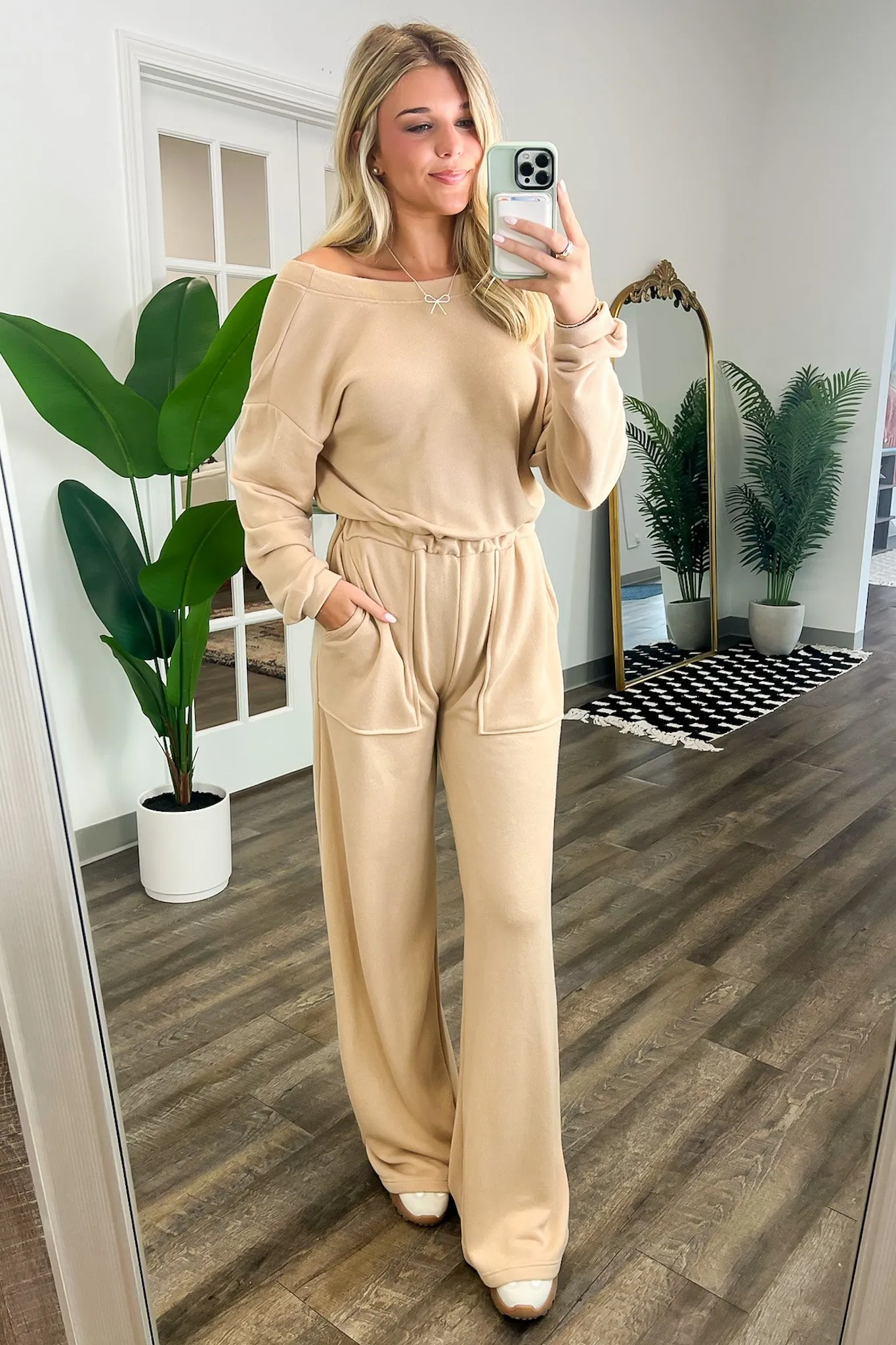 Rowynn Boat Neck Wide Leg Jumpsuit