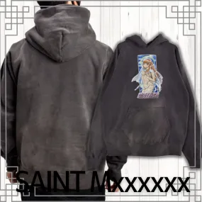 Saint Mxxxxxx  |Pullovers Street Style Long Sleeves Plain Cotton Logo