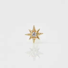 Shining Star Flat Back Earring