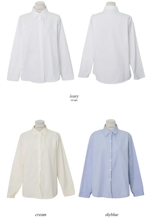 SHOPPERLAND  |Casual Style Long Sleeves Plain Cotton Medium Long