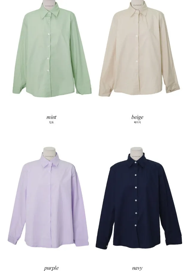 SHOPPERLAND  |Casual Style Long Sleeves Plain Cotton Medium Long