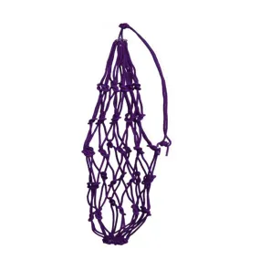 Showman Purple Rope Hay Net