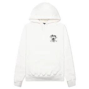 Skull & Bones Pigment Dyed Hood - Natural