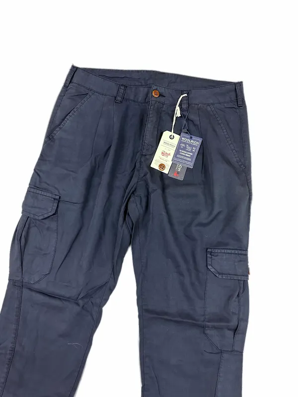 SOLO Tg. 30 e 34 – WOOLRICH Pantalone – Super Leggero con Tasca – Col. Blu