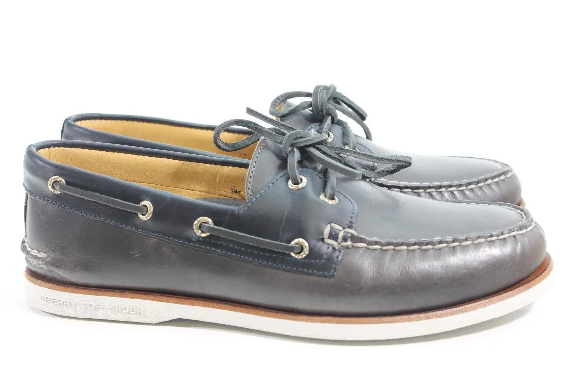 Sperry Top-Sider Gold Cup A/O 2-Eye Men's Boat Shoes, Floor Sample