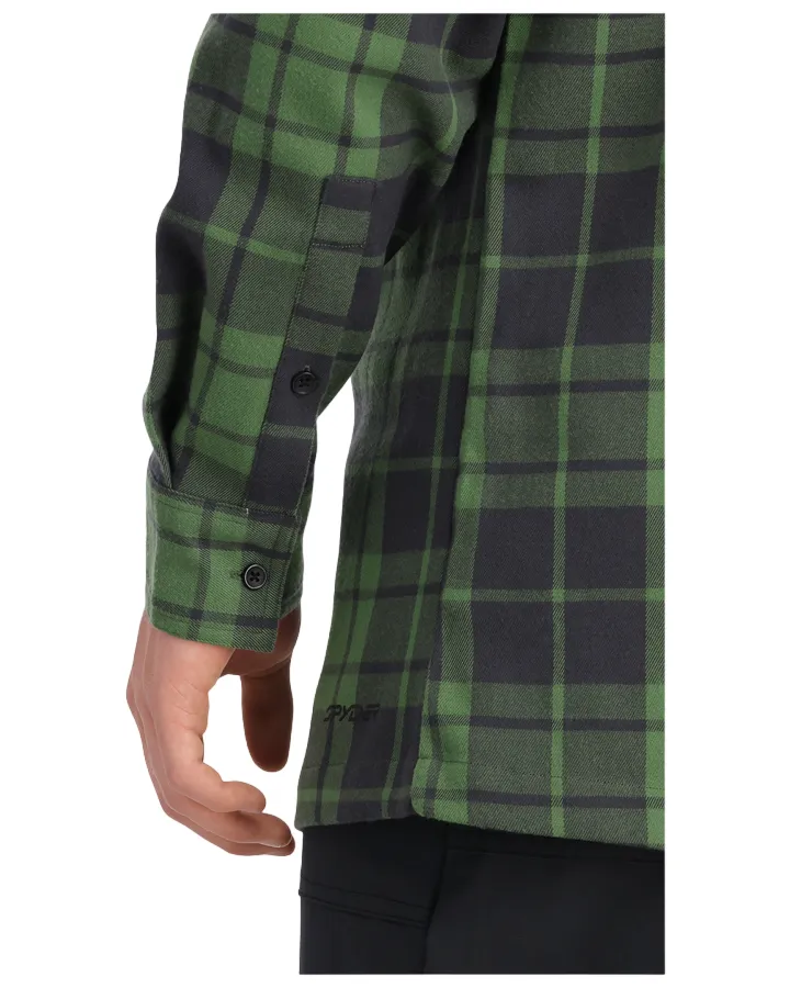 Spyder Elevation Tech Flannel - Pine Plaid - 2023