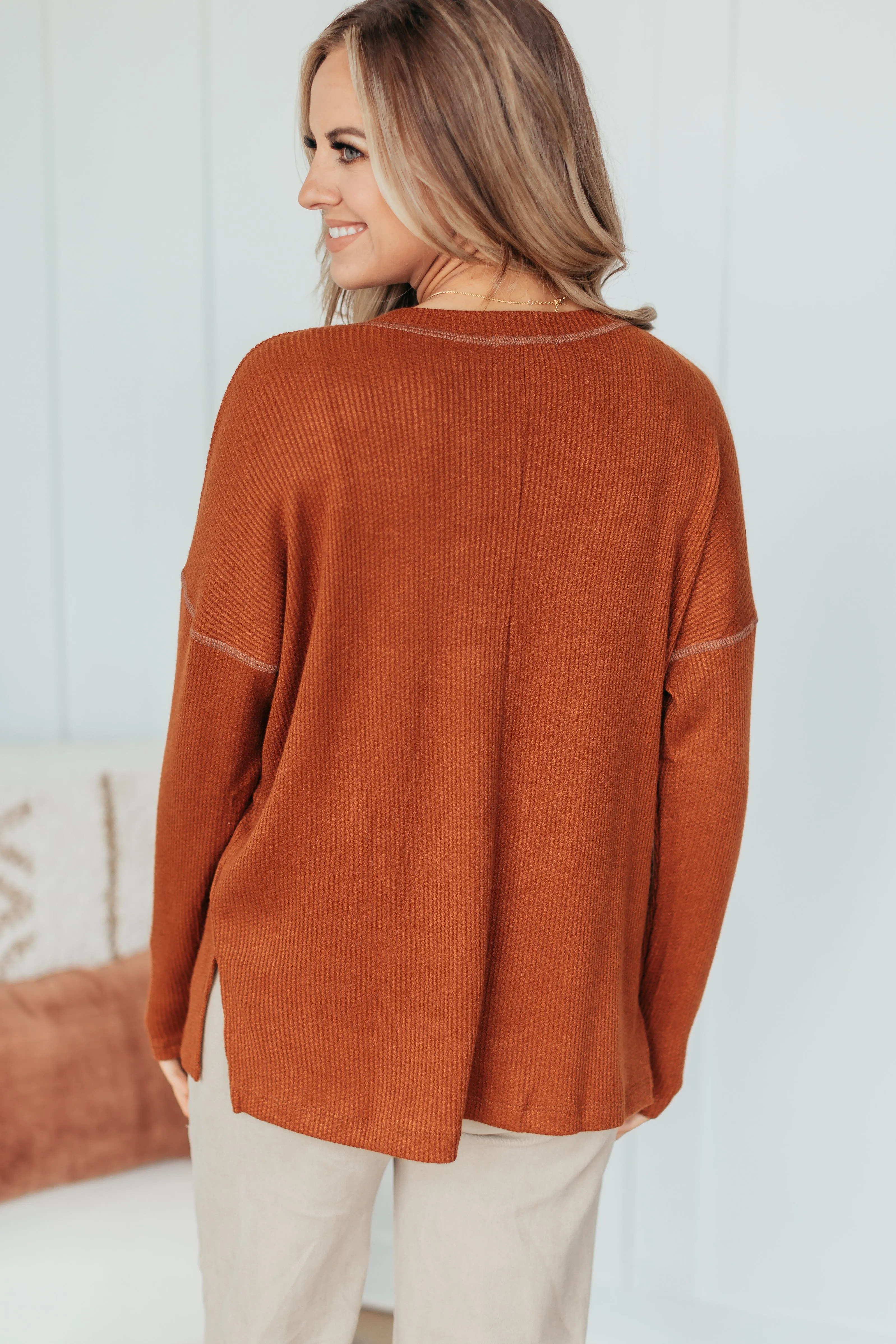 Staccato Knit Pullover