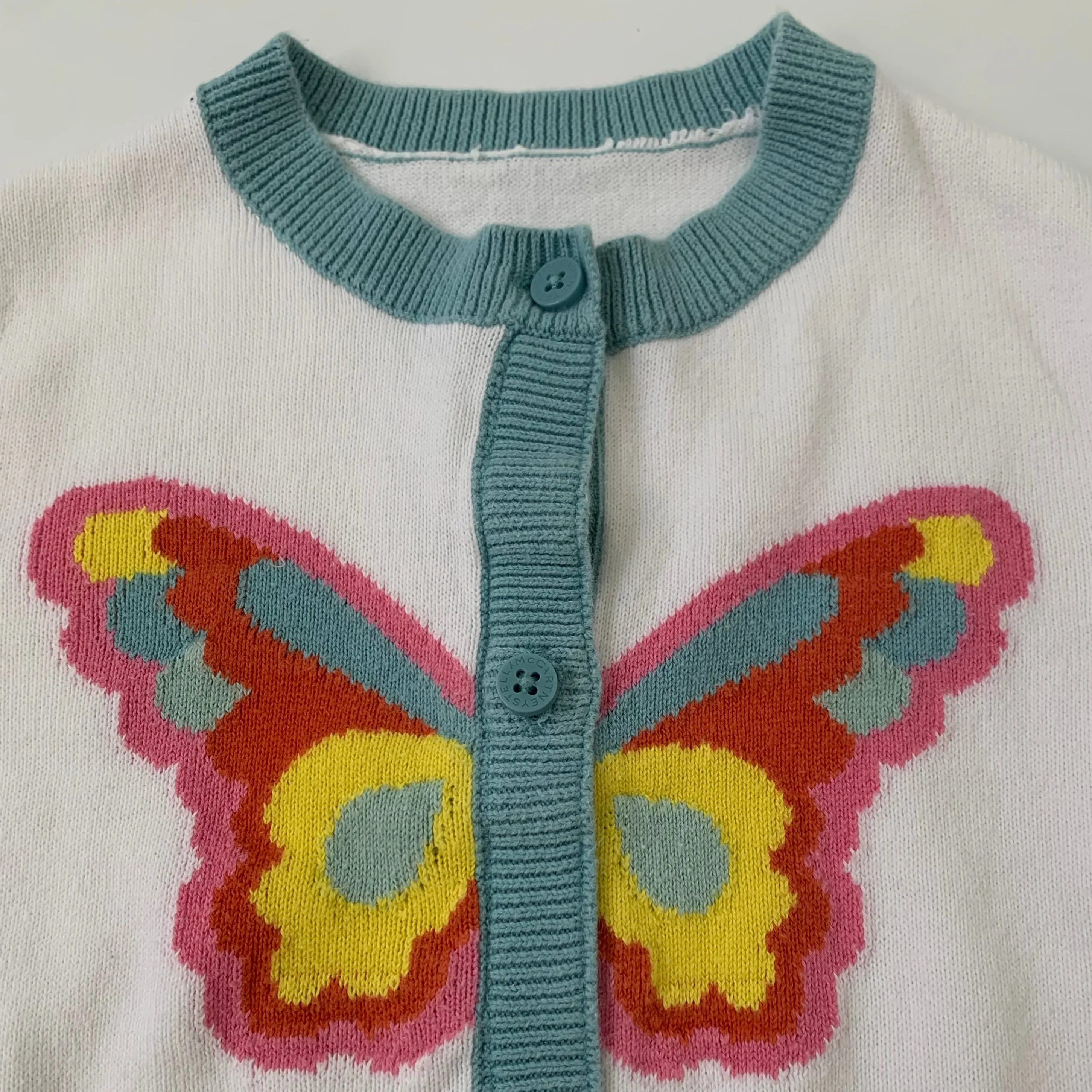 Stella McCartney Cotton Butterfly Cardigan: 3 Years